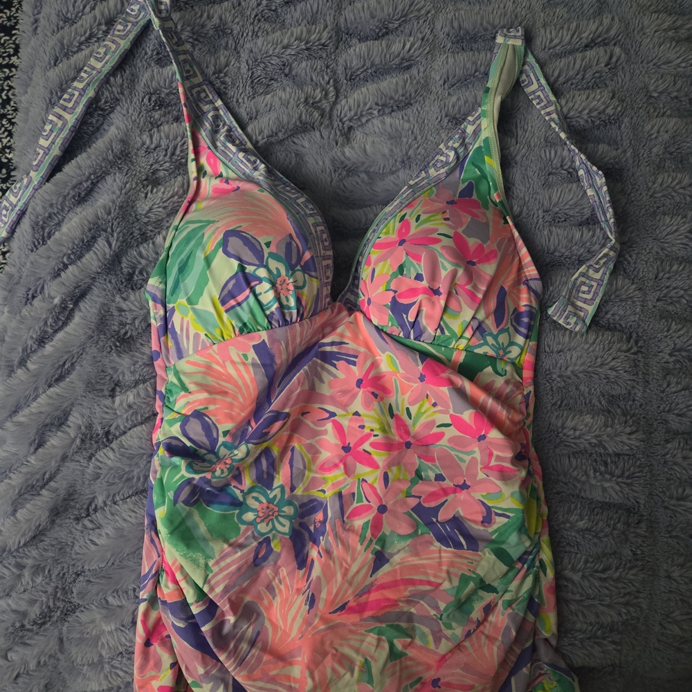 Lilly Pulitzer Multicolor Floral Bikini